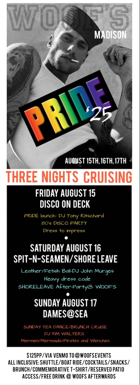 Pride Cruise 2025